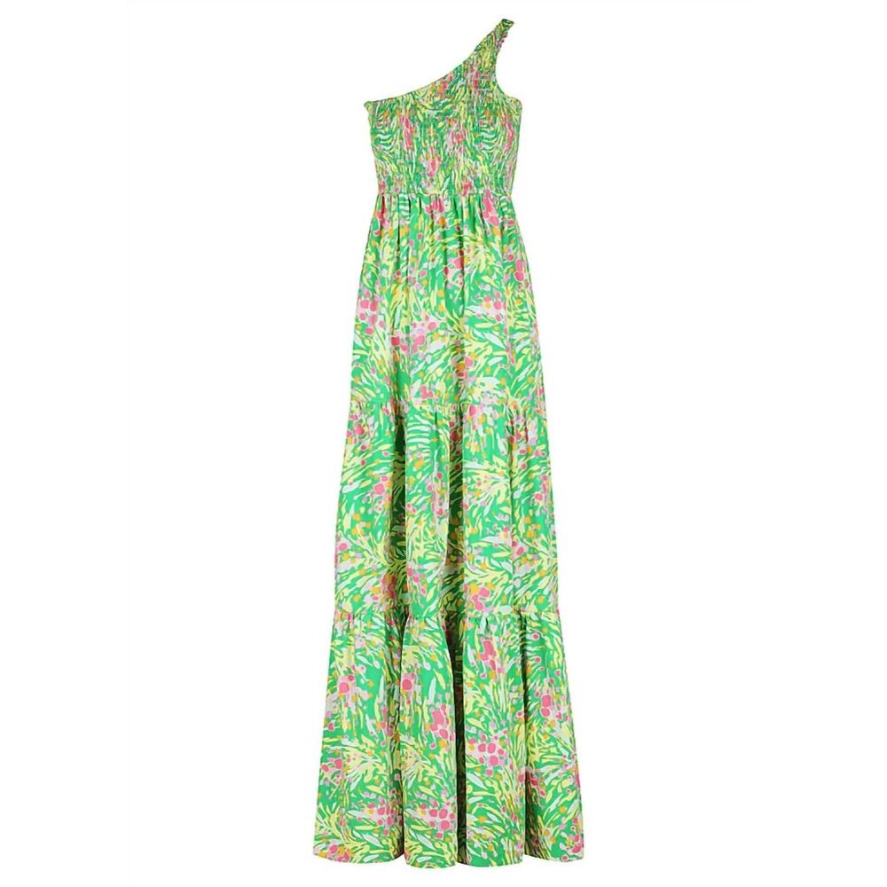 SWF NWT Centered One Shoulder Maxi Dress in Ischia size Small - Picture 10 of 10